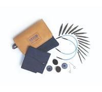 KnitPro Indigo Madera Mini Intercambiables Punto Set Agujas