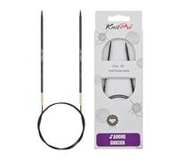 KnitPro J'Adore Cubics Agujas de Tejer - Agujas de Tejer Circulares Fijas - 100 cm x 3,50 mm