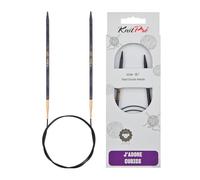 KnitPro J'Adore Cubics Agujas de Tejer - Agujas de Tejer Circulares Fijas - 100 cm x 4,50 mm