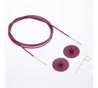 KnitPro K10666 Cable, Acero Inoxidable, Púrpura, talla única