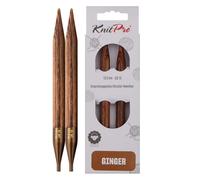 KnitPro K31214 Alfileres para Tej, Madera, marrón, 10 mm