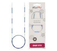 KnitPro K42061 Agujas Circulares, Metal Nailon, Varios Colores, 60cm x 2.00mm