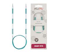KnitPro K42090 Agujas Circulares, Metal Nailon, Varios Colores, 80cm x 4.50mm
