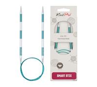 KnitPro K42091 Agujas Circulares, Metal Nailon, Varios Colores, 80cm x 5.00mm