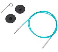 KnitPro K42174 - Cable de nailon, color verde, 80 cm