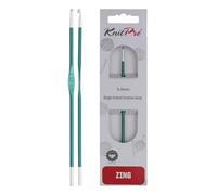 KnitPro K47465 Gancho de Ganchillo: un Solo Extremo: ZING: 3 mm, Metálico, Colores Variados, 3,00 mm