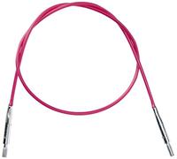 Knit Pro Cable de Tejer, Metal plástico, Purple, 50cm