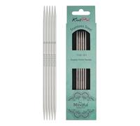 KnitPro - KnitPro Agujas de doble punta Mindful (15 cm 3,50 mm) - 1 juego