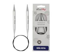 KnitPro - KnitPro Nova Agujas Circulares Fijas (100cm x 10.00mm) - 1 Unidad