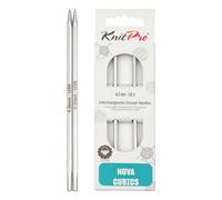 KnitPro - KnitPro Nova Cubics Latón Pulido (10cm, 4.00mm) Agujas de Punto Circulares Intercambiables - 1 Aguja