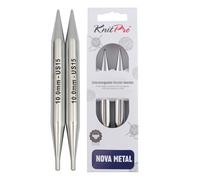 Knit Pro - KnitPro Nova Puntas De Aguja Intercambiables De Metal, 10.0mm - 1 Pieza