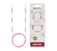KnitPro KP42101 - Alfileres circulares, color rosa, 100 x 2 mm