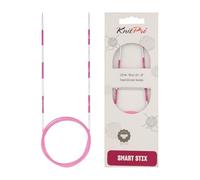 KnitPro KP42102 - Alfileres circulares, color rosa, 100 x 2,25 mm