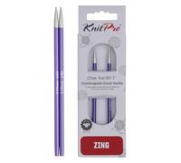 KnitPro KP47502 Zing: agujas de tejer: circular: intercambiables: normal: 3,75 mm, aluminio, multicolor