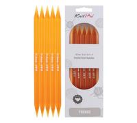 KNITPRO KP51030 - Agujas de Doble Punta (20 cm x 10 mm), Multicolor