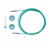 KnitPro Mindful Fixed INT. Cable for 150cm needle-1pc, Azul, One Size