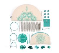 KnitPro Needle, Acero aleado, Azul, One Size