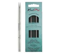 KnitPro Tips, Mixto, Plateado, talla única