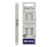 Knit Pro - Puntas de Tejer Intercambiables KnitPro Nova Metal (4.50mm) - 1 Unidad