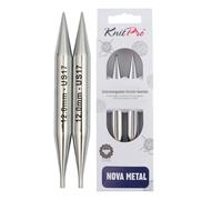 KnitPro – Puntas intercambiables Nova Metal 12 mm – 1 unidad