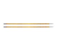 KnitPro Royale - Agujas de Tejer de 1 Punta, Madera de Abedul y latón, Multicolor, 40 cm x 3,75 mm