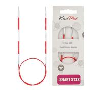 KnitPro Agujas de Tejer: Circulares, Aluminio, Rojo, 2,75 mm