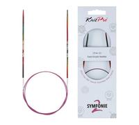 KnitPro Symfonie - 2 agujas circulares fijas de 100 cm, 2,25 mm