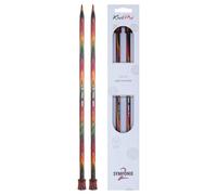 KnitPro Symfonie - 2 agujas de punta única de 25 cm, 8 mm