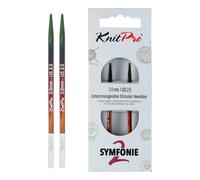 KnitPro Symfonie - 2 agujas intercambiables normales de 13 cm | 3 mm