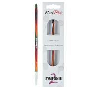 KnitPro Symfonie 2 - Gancho de ganchillo afgano/tunecino | 5 mm