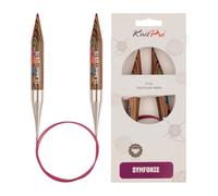 KnitPro Symfonie - Agujas circulares fijas (100 cm, 15 mm)