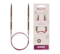 KnitPro Symfonie - Agujas Circulares fijas de 25 cm, 5 mm