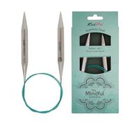 KnitPro The Mindful Collection - Agujas circulares fijas de 100 cm, tamaño 12 mm