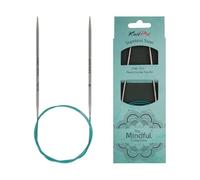 KnitPro The Mindful Collection - Agujas circulares fijas de 120 cm, talla 2.5 de EE. UU. (3 mm)