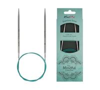 KnitPro The Mindful Collection - Agujas circulares fijas de 120 cm, talla 5 de EE. UU. (3.75 mm)