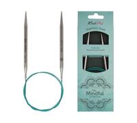 KnitPro The Mindful Collection - Agujas circulares fijas de 120 cm, talla 9 de EE. UU. (5.5 mm)