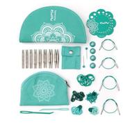 KnitPro The Mindful Collection Generosity - Juego de agujas intercambiables de 5 cm, 8 tamaños (3 mm a 6 mm)