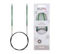 KNITPRO Trendz - Agujas Circulares fijas (60 cm, 4,50 mm)