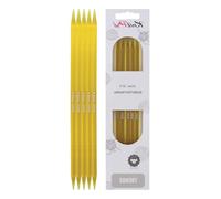 KNITPRO Trendz Agujas de Doble Punta de 15 cm | 6 mm