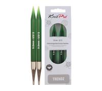 KNITPRO Trendz: Knitting Pins: Circular: Interchangeable: 9.00 mm, Vibrante, Multicolor, 9,00 mm
