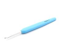 KnitPro Waves Agujas de crochet: aguja de crochet de 4,5 mm, mangos suaves y ergonómicos, agarre de goma suave para manos artríticas, agujas de crochet ligeras y cómodas para tejer
