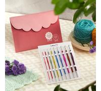 KnitPro Zing Agujas Croché Set, Tamaños 2-6mm,Nuevo