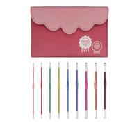 KnitPro Juego de Agujas de Ganchillo Zing Aluminio 2- 6MM 47430