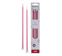 Knit Pro Zing Single Ended Tejer, Aluminio, Multicolor, 25 cm x 6,50 mm