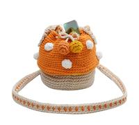 Knitted Mushroom Purses | Messenger Bag | Female Casual Purse, Crochet Purse, Knitted Coin Purse, Multifunctional For Coin, Chargers