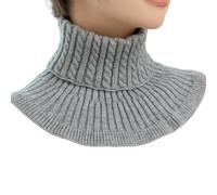 Knitted Neck Collars Wool False Collar For Women Scarf Solid Color Woolen Ornaments Fashion Fake(DJ079-03)
