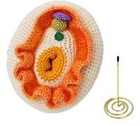 Knitted Vulva Model, Female Vulva Gynaecological Anatomy Organ Models
