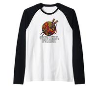 Knitter Yarn Crafter Not A Phobia It's A Hobby Camiseta Manga Raglan
