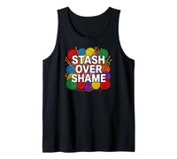 Knitter Yarn Hoarder Stash Over Shame Crochet Camiseta sin Mangas