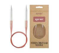 Knitter's Pride aguja circular Rosemist 80 cm 10 mm - 1 unidad